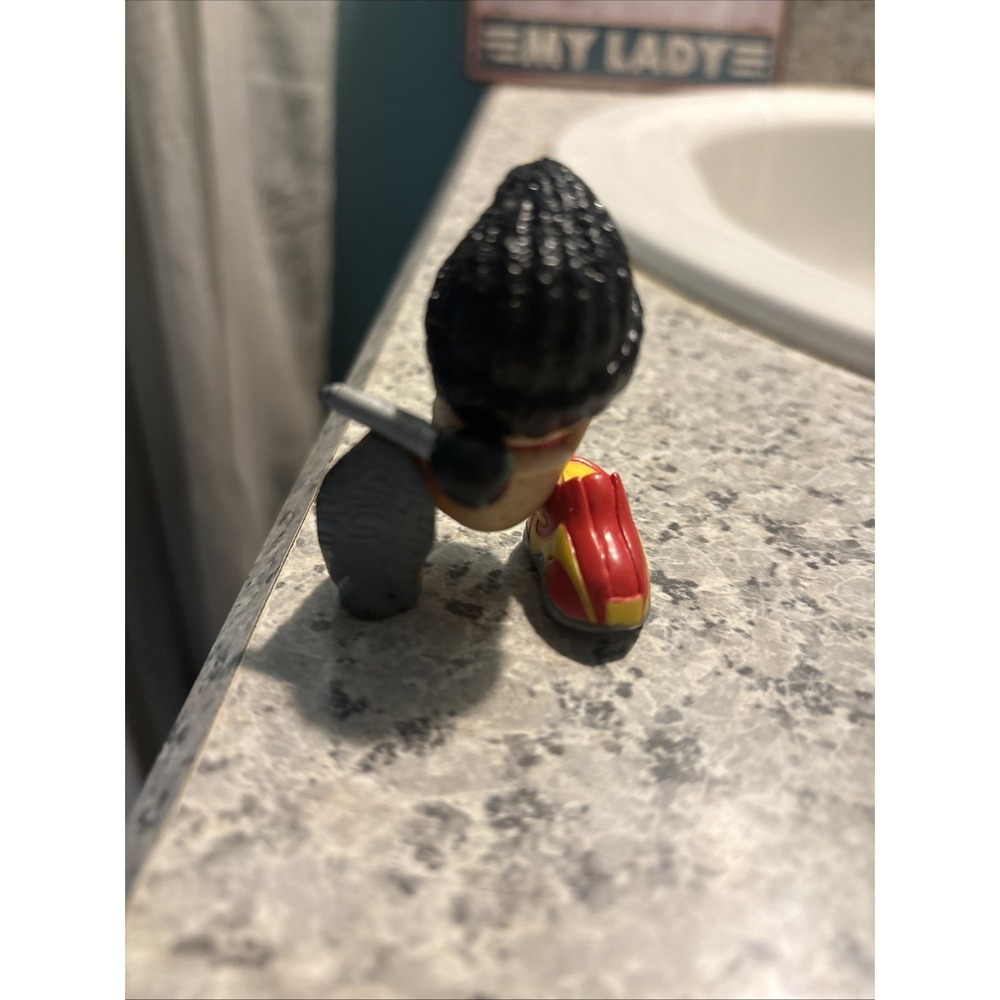 Tech Deck Dude RAP MASTA THUMB Black Beanie Shoes Mic G1 Crew 5 Action Figure